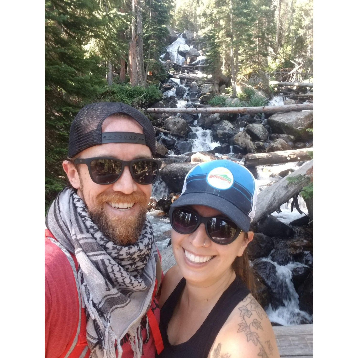 Hiking around Rocky Mountain National Park in Colorado. What a dream vacation!