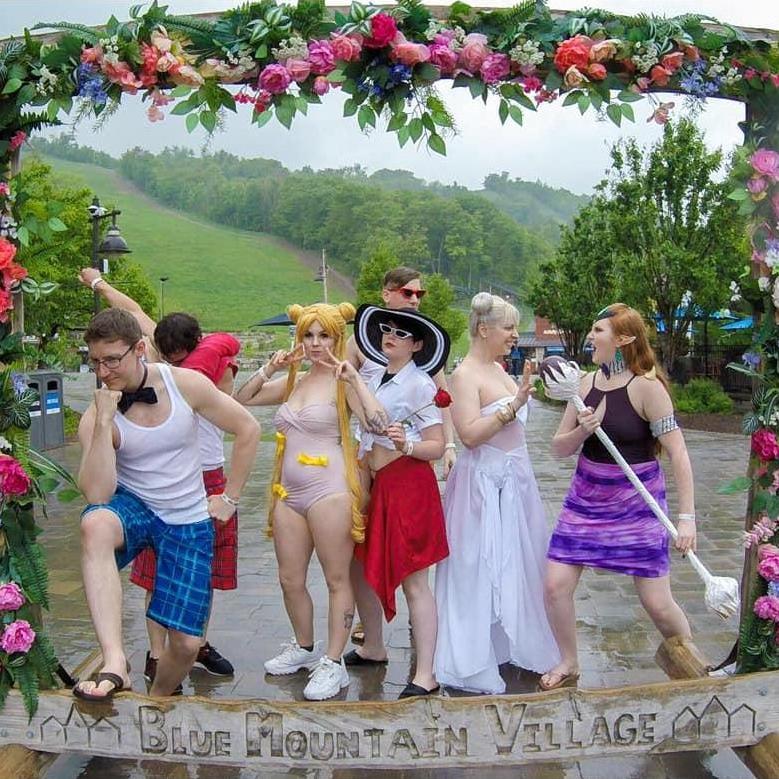 Yeti Con 2019! We had a blast cosplaying as beach themed Sailor Moon characters!