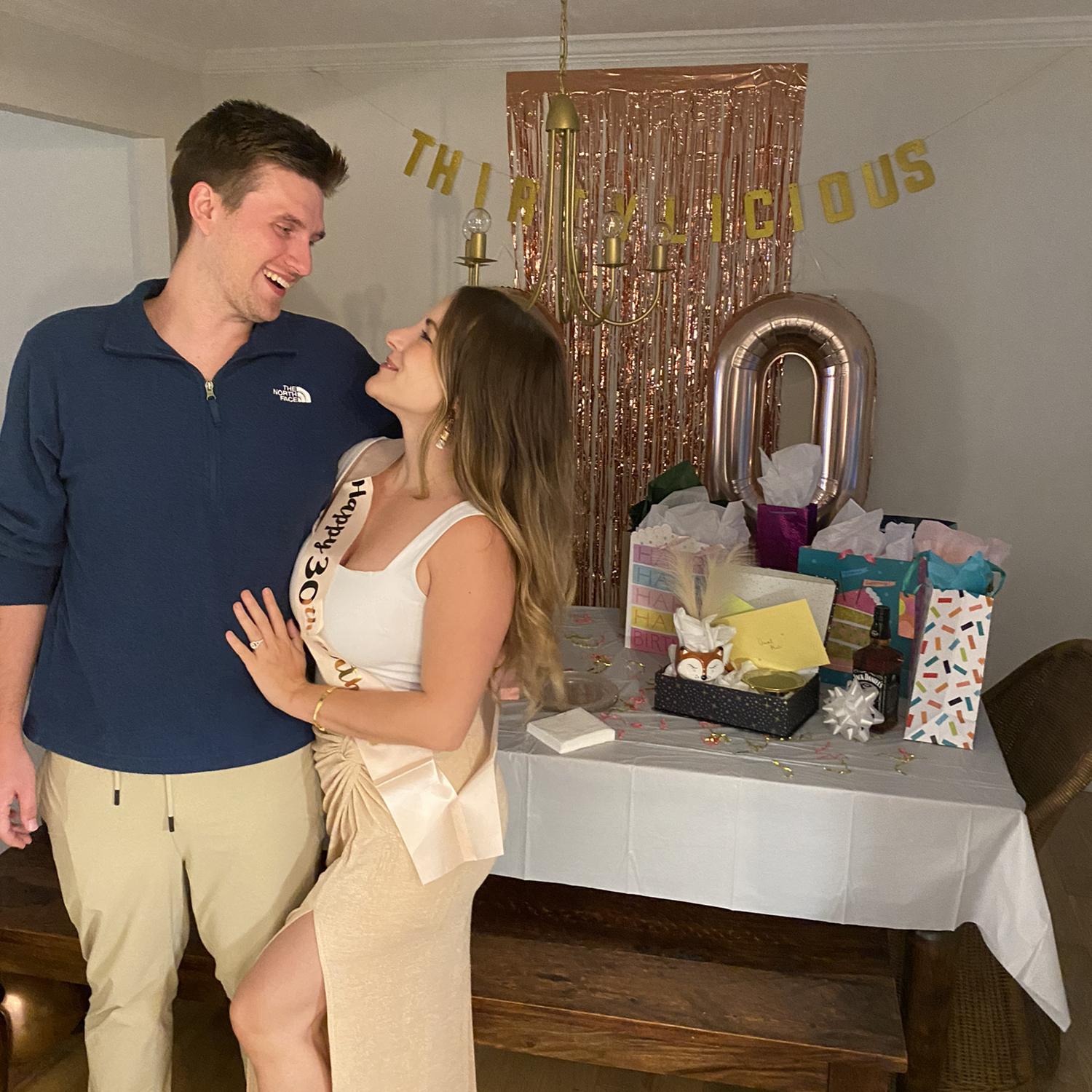 Hitting the big 3-0 together.