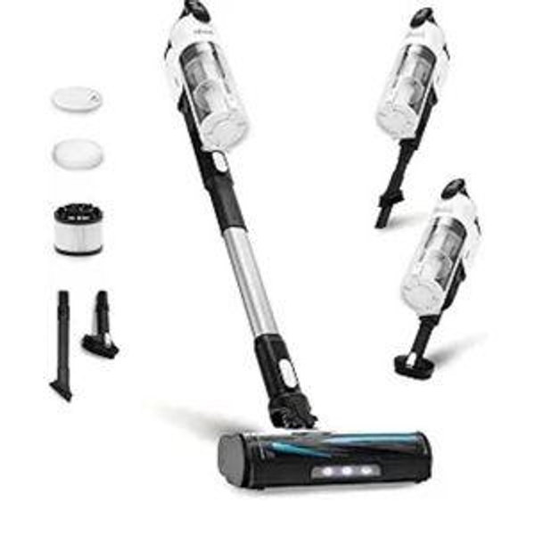LEVOIT Cordless Vacuum Cleaner, Stick Vac with Tangle-Resistant Design, Up to 50 Minutes, Powerful Suction, Rechargeable, Lightweight, and Versatile for Carpet, Hard Floor, Pet Hair, LVAC-200