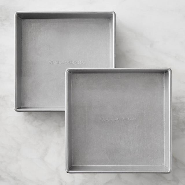 Williams Sonoma Traditionaltouch Square Cake Pan, 9",Set of 2
