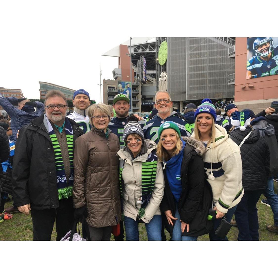 family hawks game