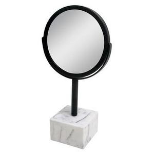 Marbleized Base Bathroom Mirror Black - Nate Berkus™