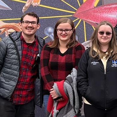 The Appalachian Studies field trip, where I asked Nic if he was single, featuring our bridesmaid Megan.