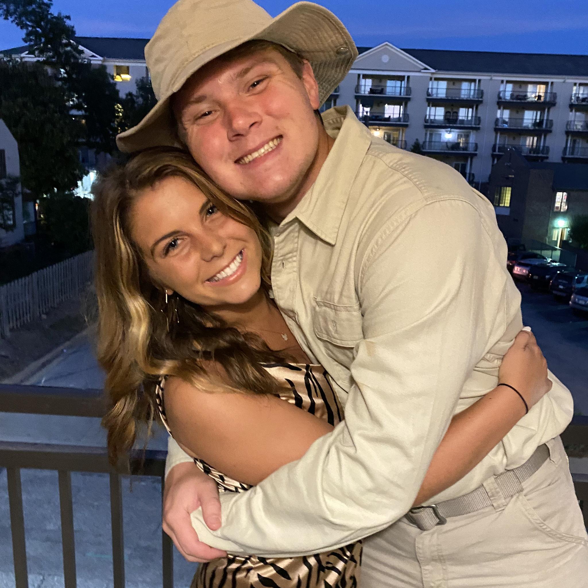 We went to many, many, many date parties together throughout college