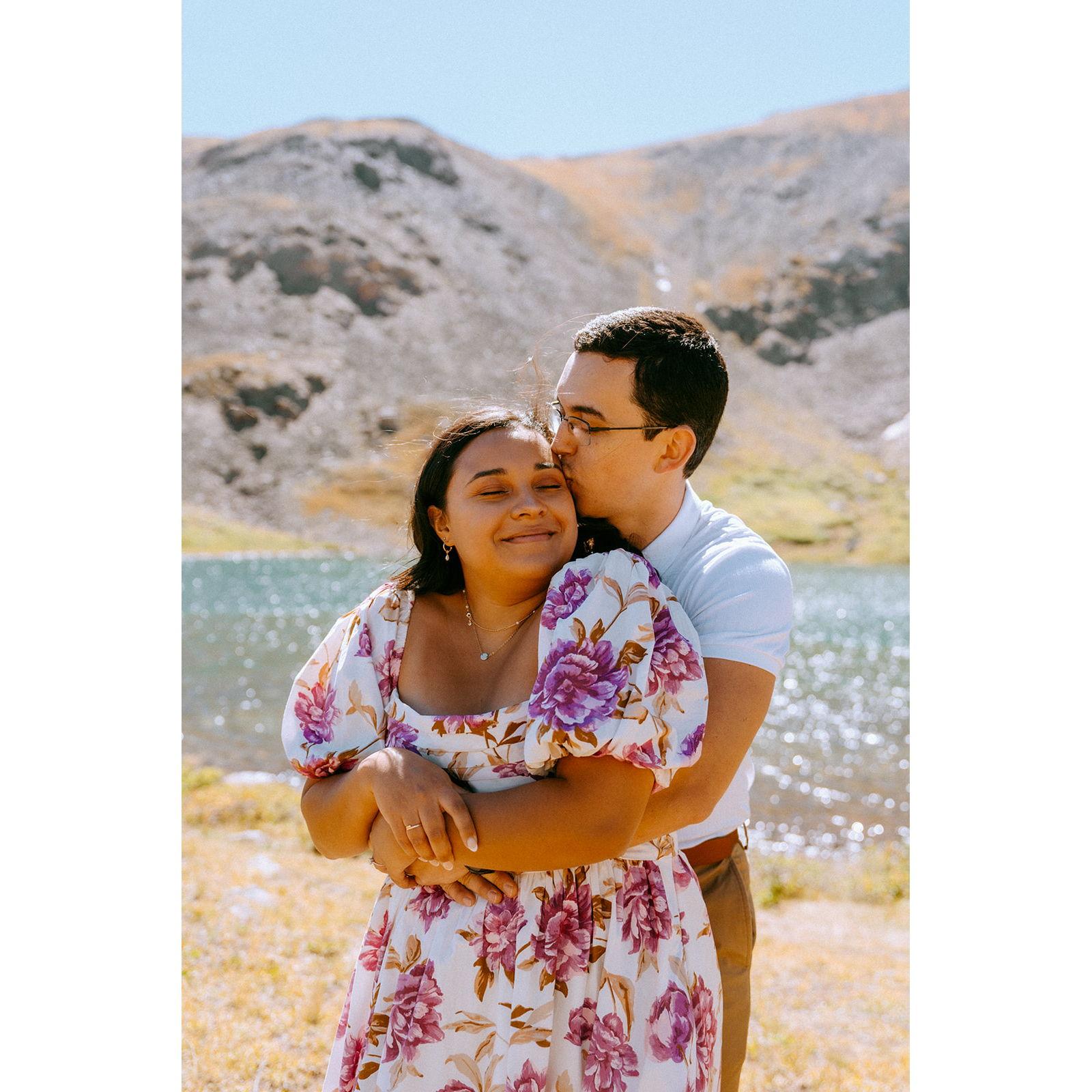 If you haven't heard our engagement photo story yet, next time you see us ask about it!