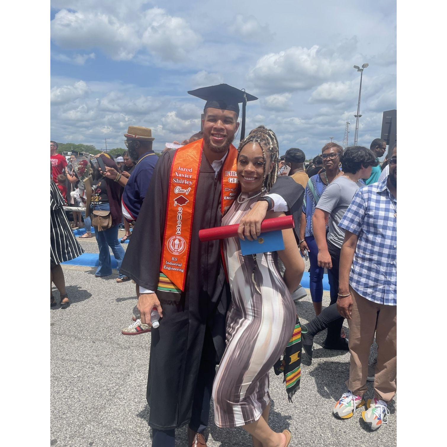 Jareds Graduation day, Also the day Jared said I Love You for the first time 05/14/2022