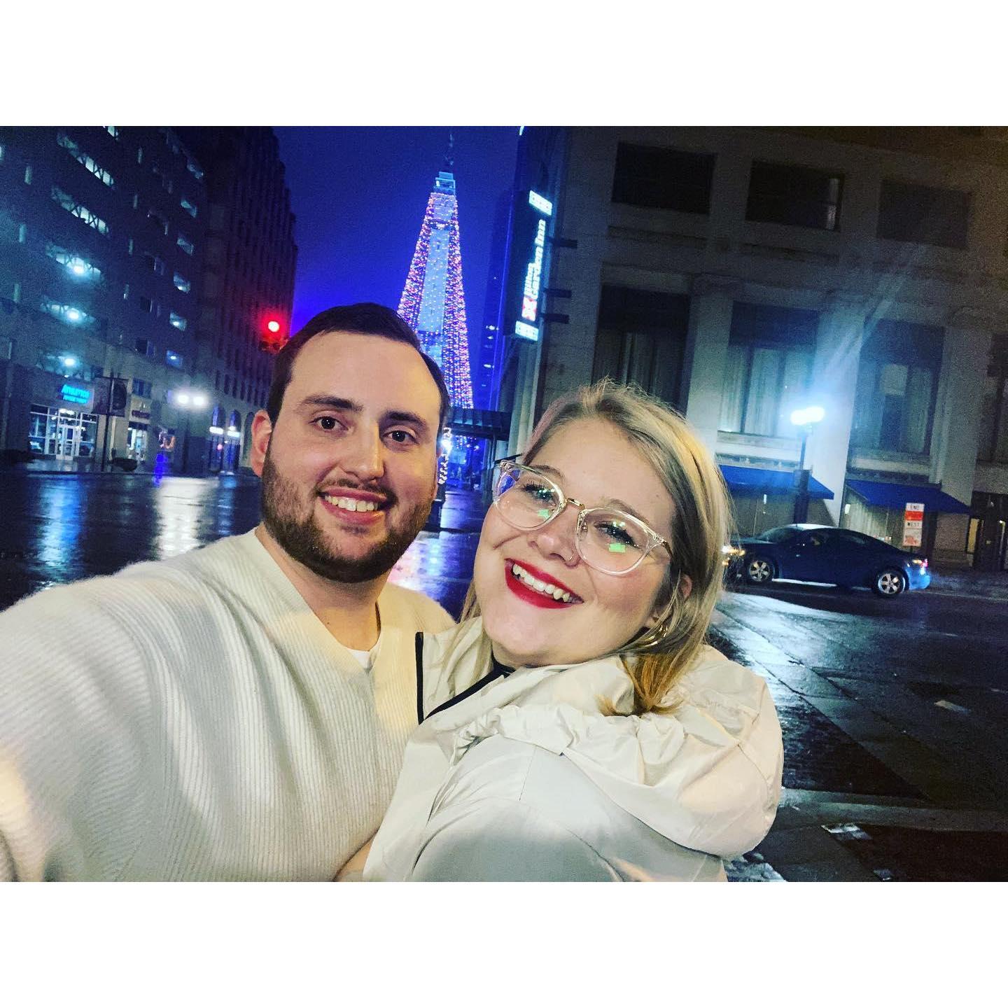 We love seeing the tree in downtown Indianapolis every year!