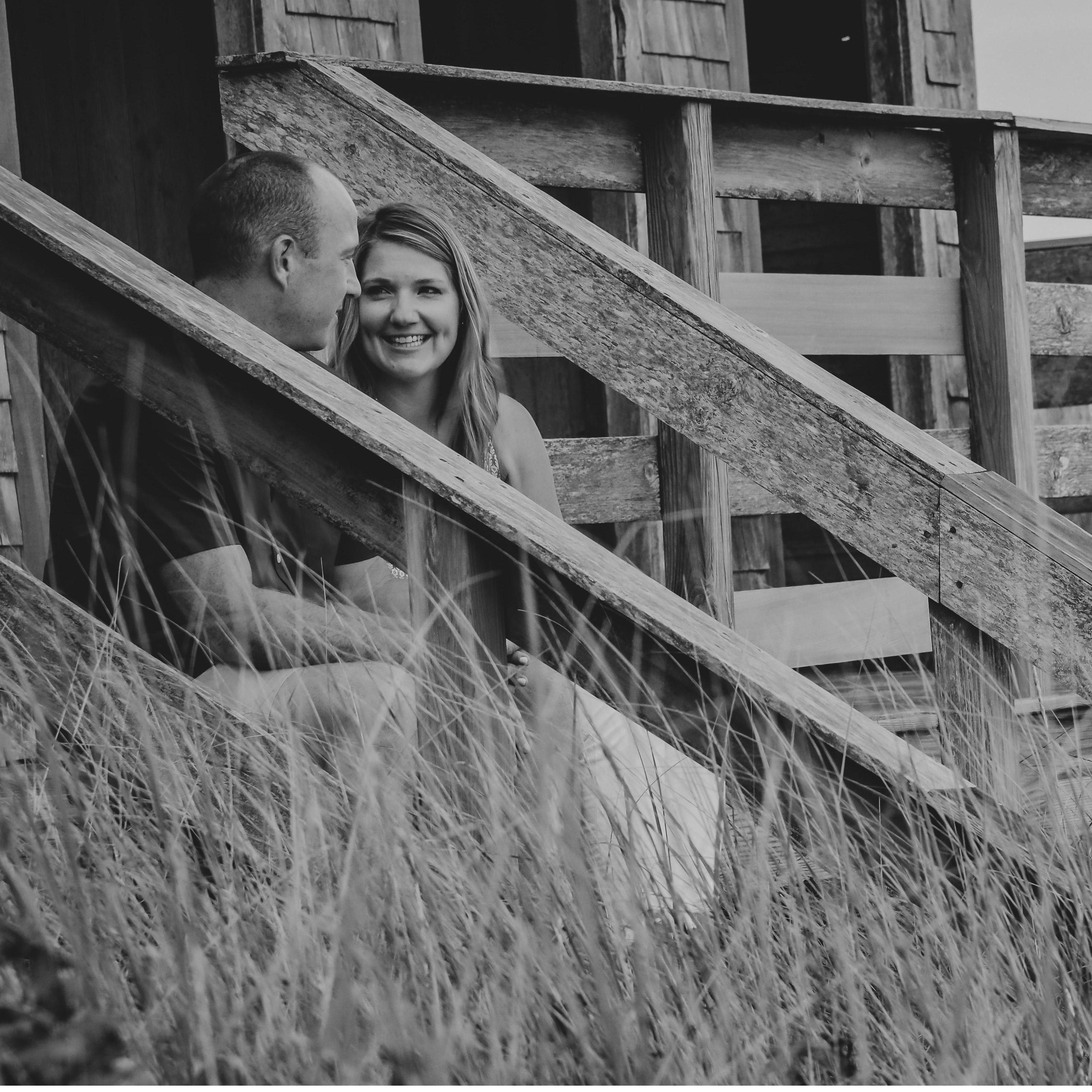 Engagement Pictures - Nobska Beach, August 2020