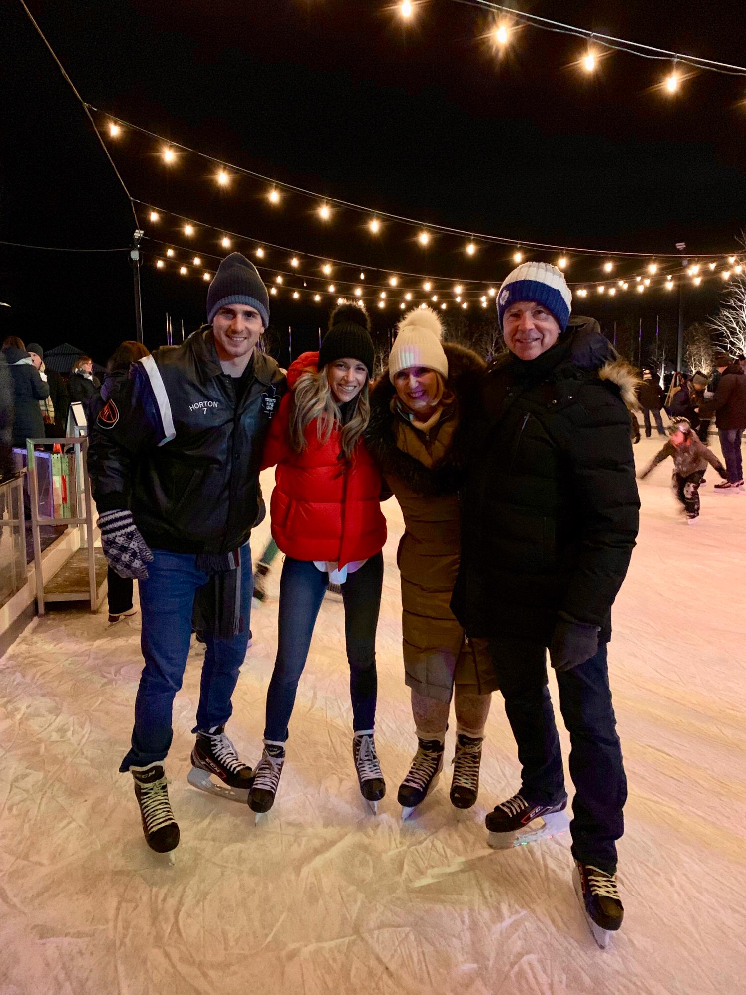 Skating at Gretzky’s winery