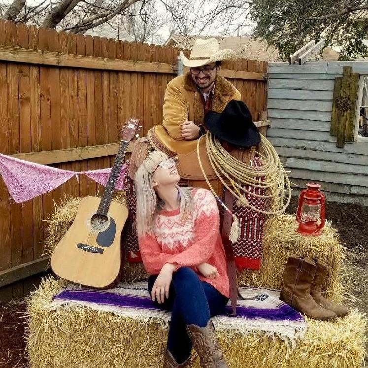 Bailey and Grant enjoyed their niece's western theme two year old birthday.