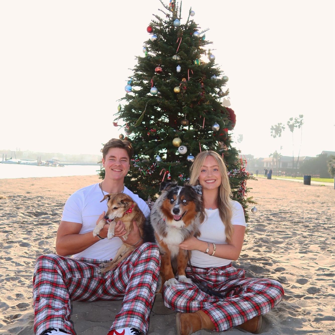 Our first Christmas card picture