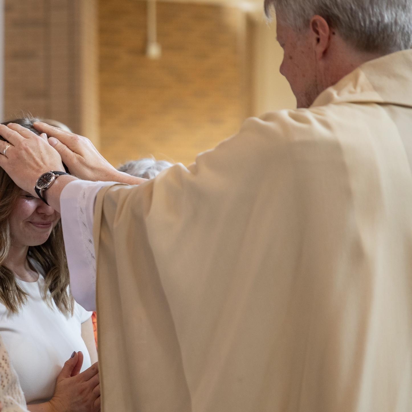 Morgan’s Confirmation into the Catholic Church!