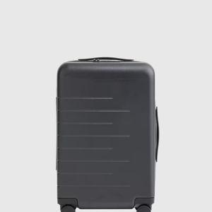 Expandable Carry-On Suitcase in Black