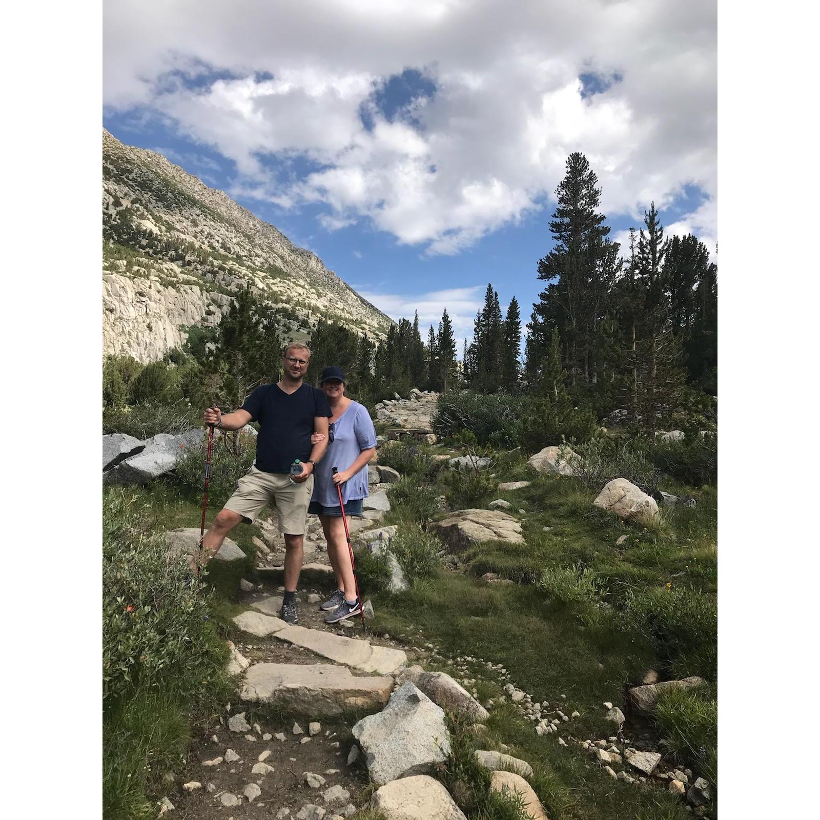 Hiking in California