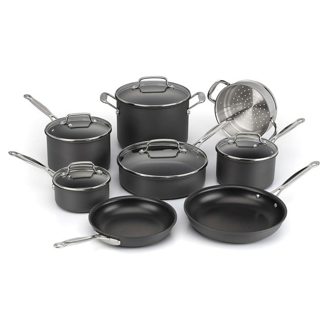 Cuisinart Chef's Classic™ Nonstick Hard Anodized Cookware 13 Piece Set