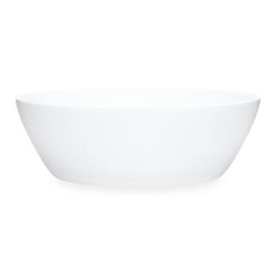 Noritake® White on White Swirl Round Vegetable Bowl