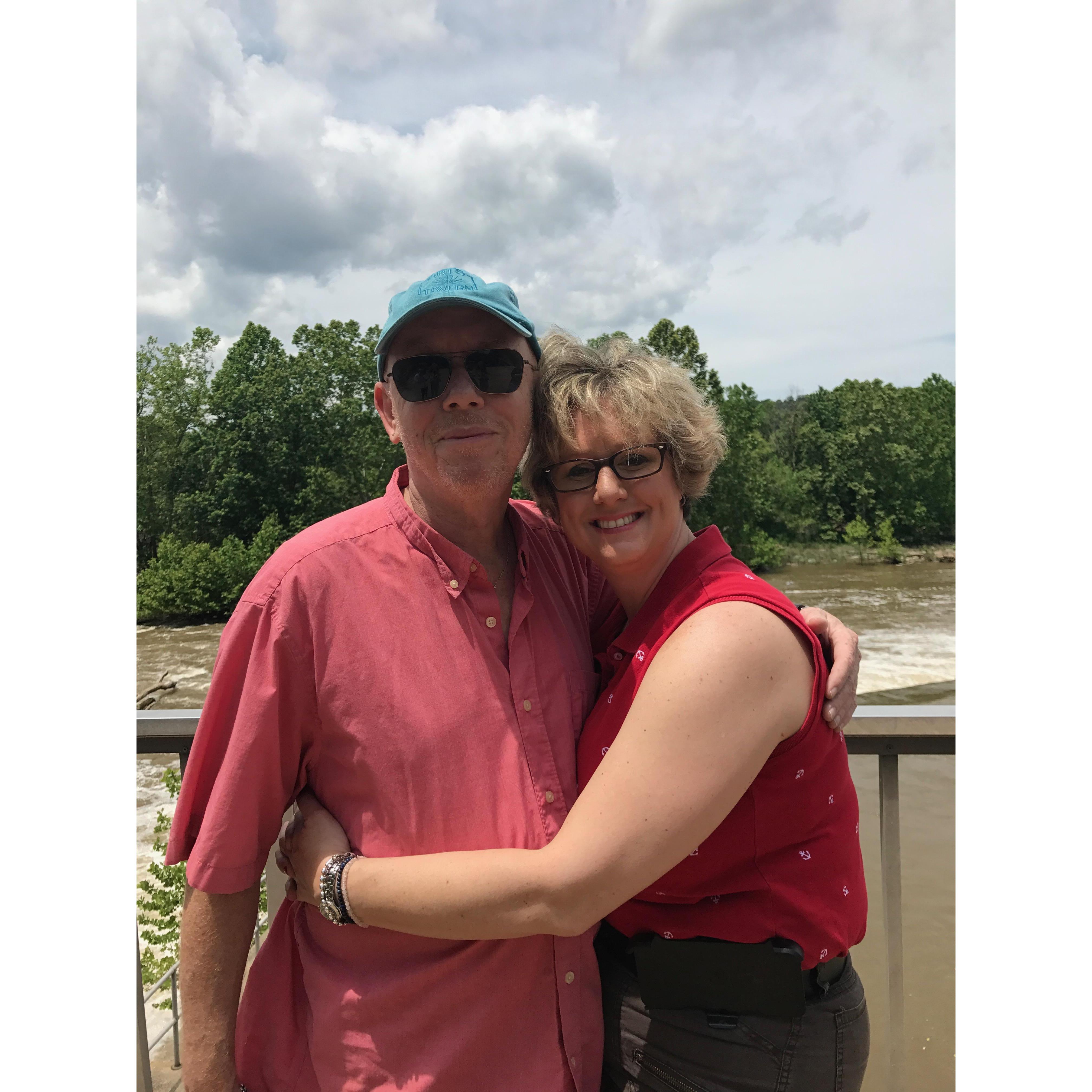 Megan's graduation weekend- Great Falls, MD, June 2017.