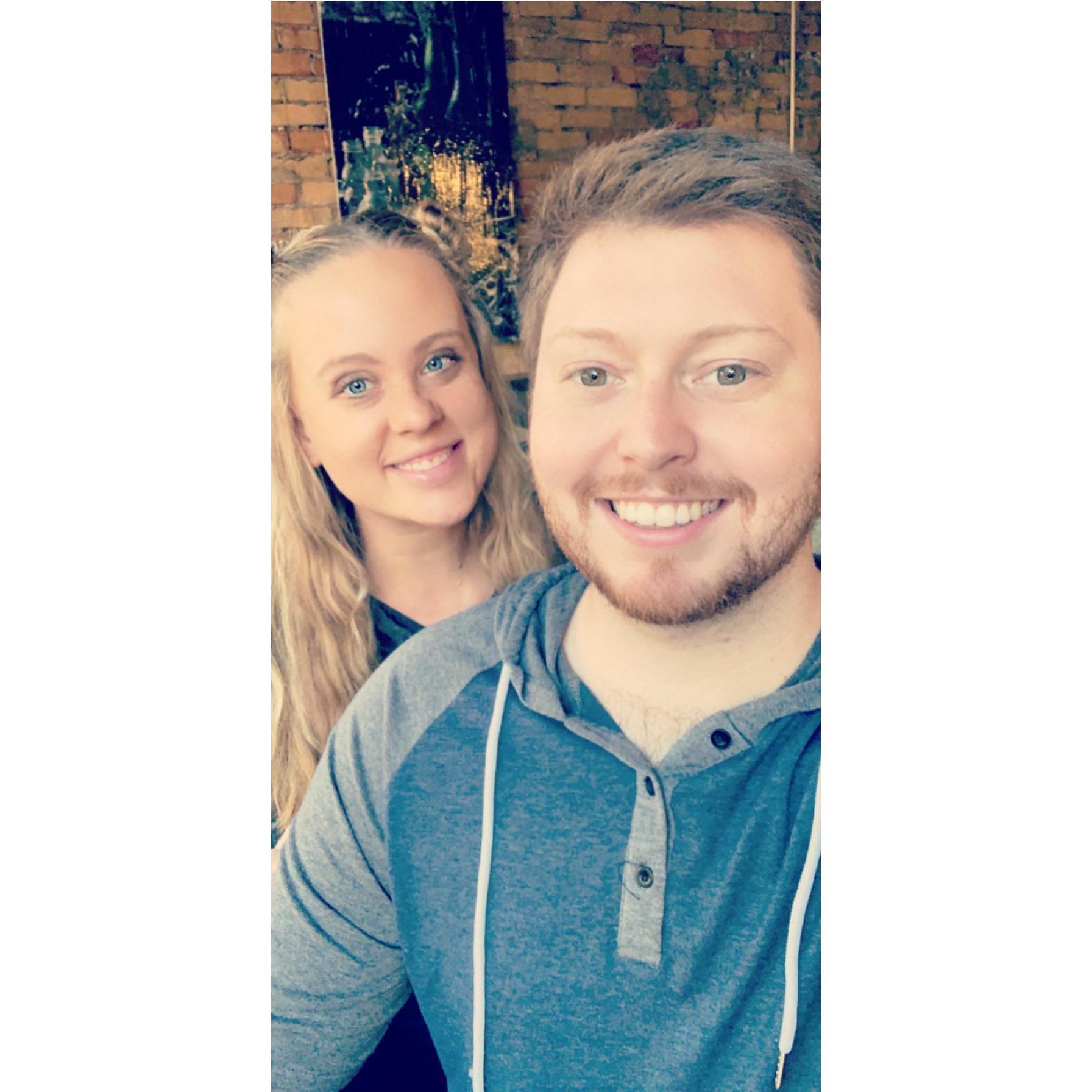 At our favorite place in Grand Forks - Half Brothers