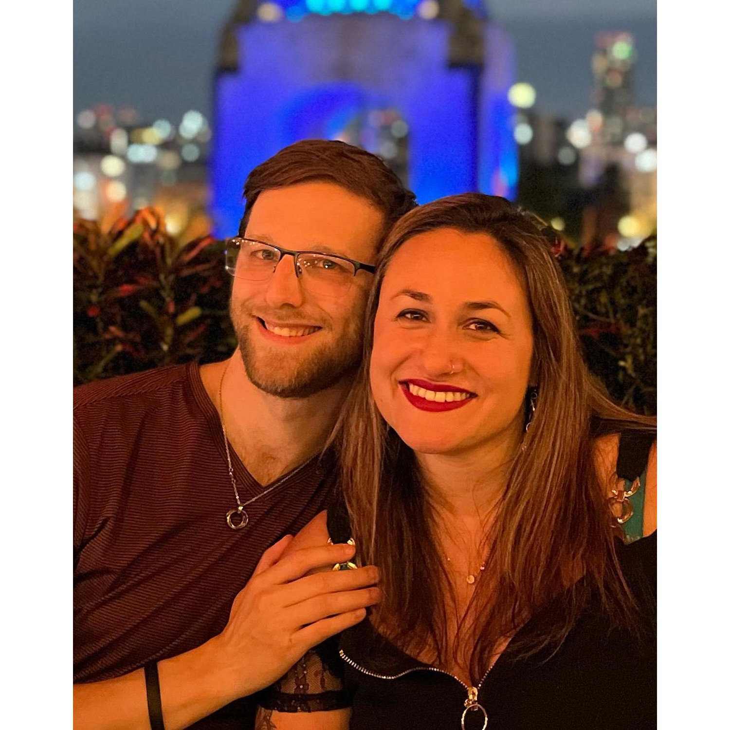 Our first International trip together to Mexico (and Joe's first International trip ever)