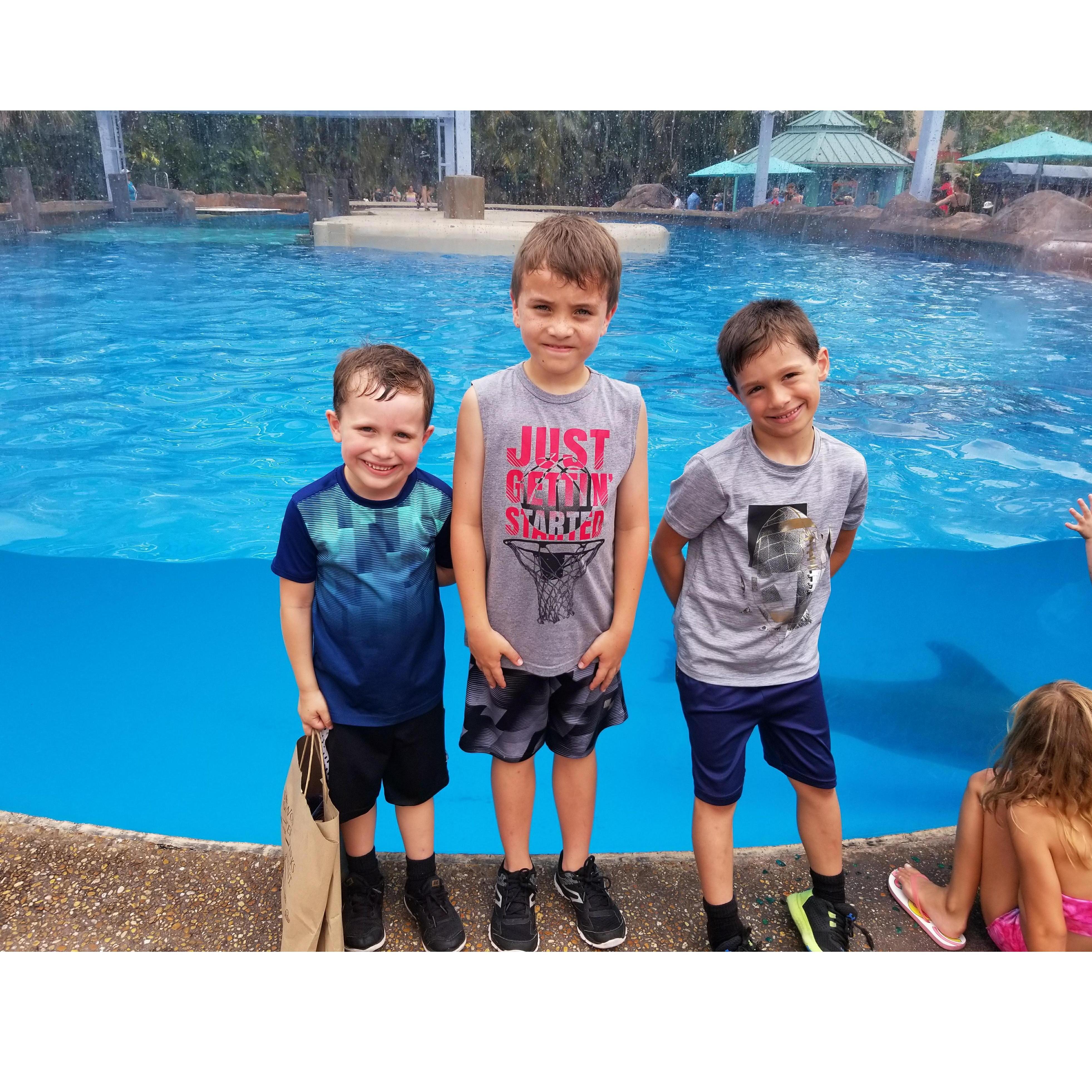 first family vaca to Florida. Seaworld 2018
