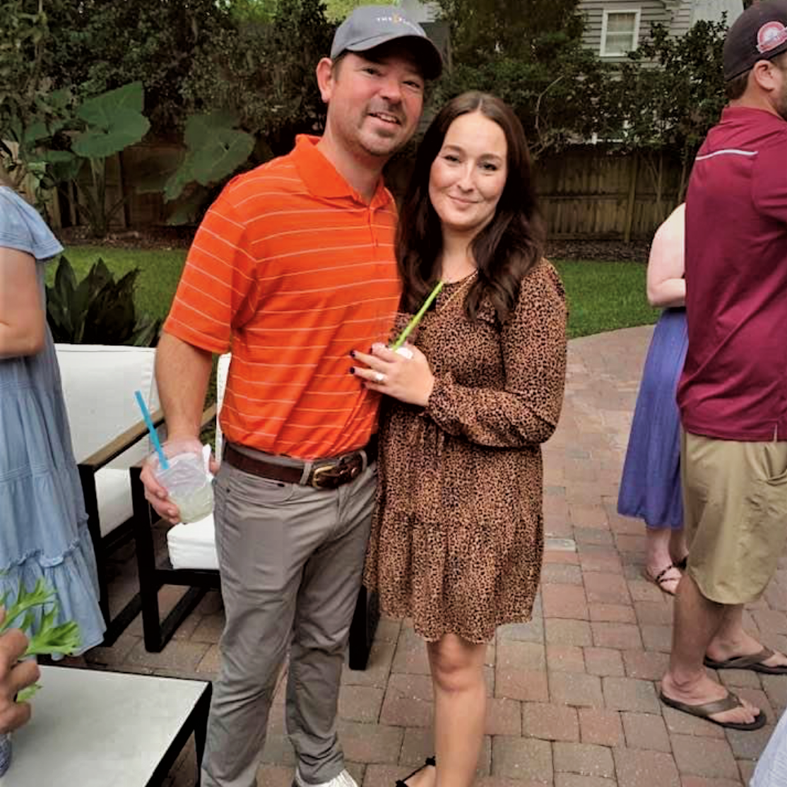 Matt and I celebrating Todd and Brooke Murphy at their wedding shower!