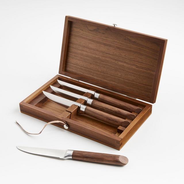 Crate & Barrel Steak Knives, Set of 4