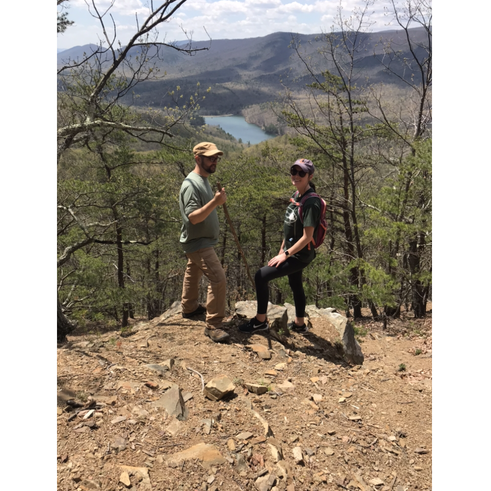 At Douthat State Park on April 28, 2018.