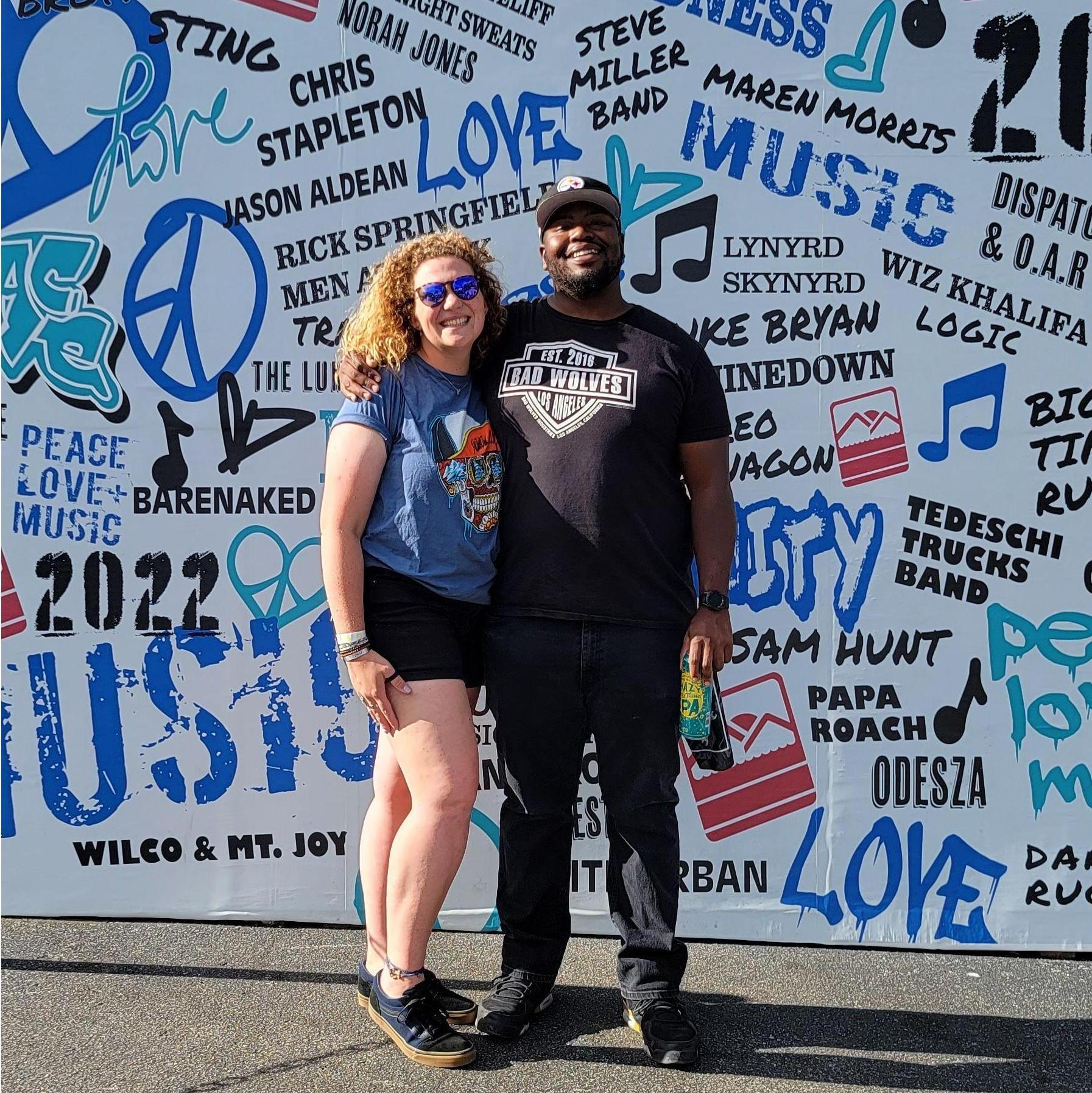 Second concert in New Hampshire together! (Bad Wolves & Papa Roach, 2022)