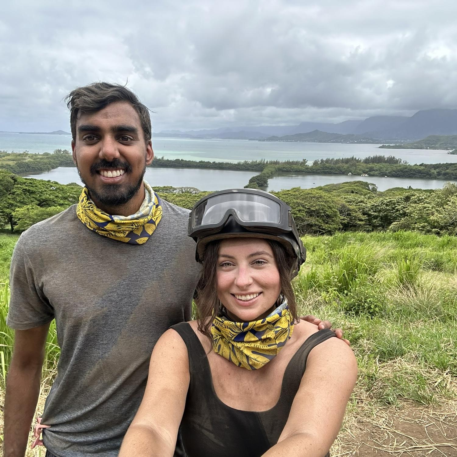 Post-ATV riding in Hawaii