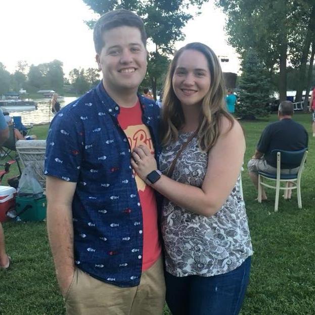 One of many concert parties near Ben's parent's lake house! We love a good show from Hubie Ashcraft!