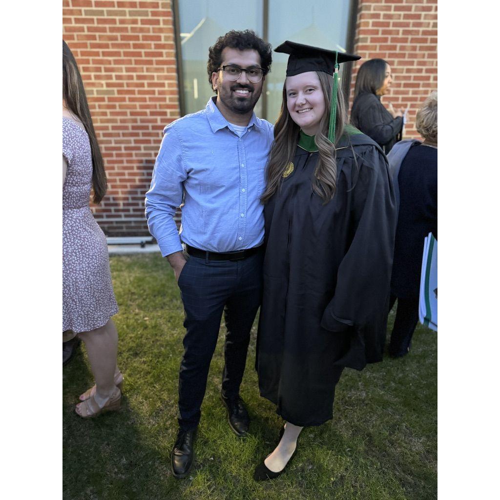 Dyelle's MPH graduation - May 2025