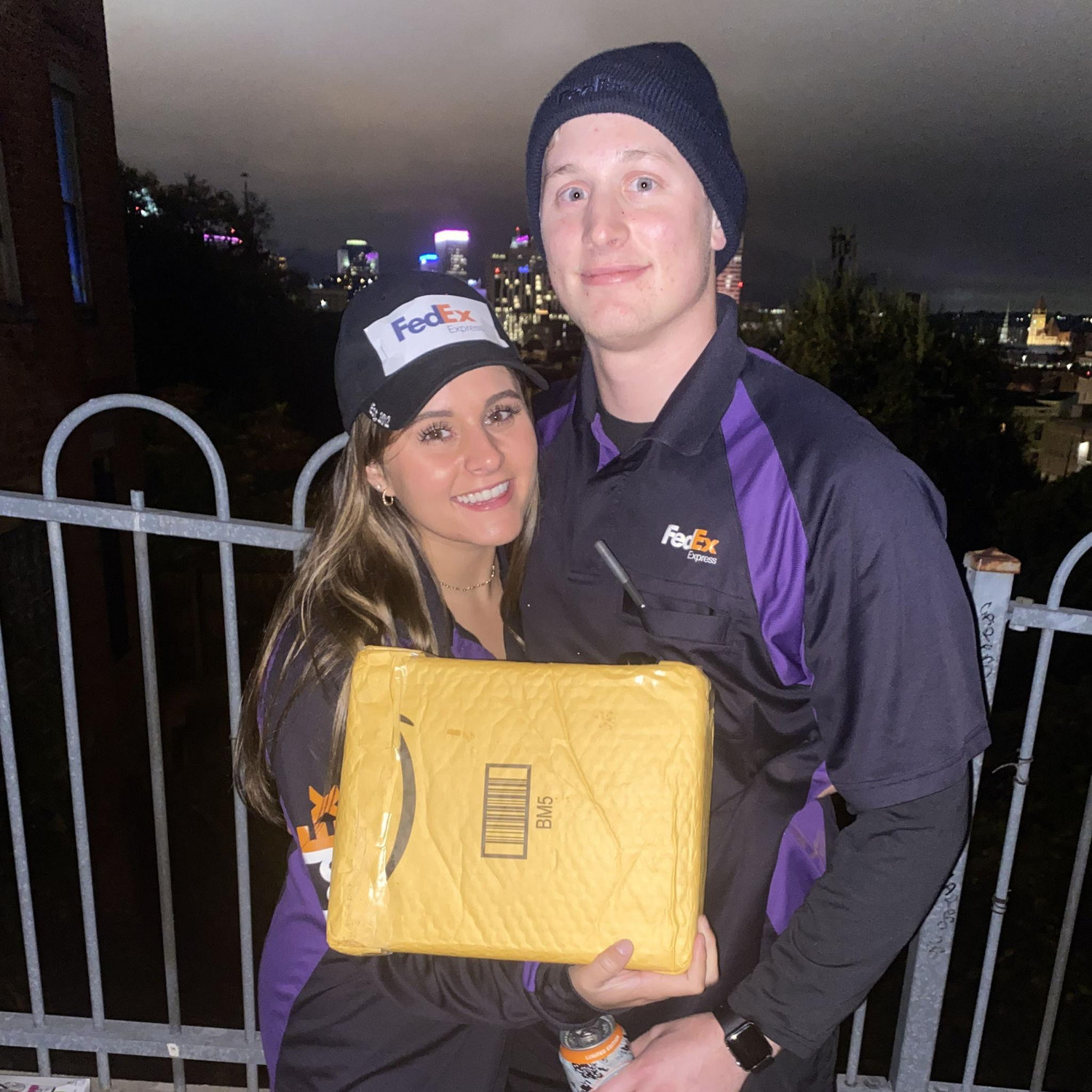 UPS workers for halloween