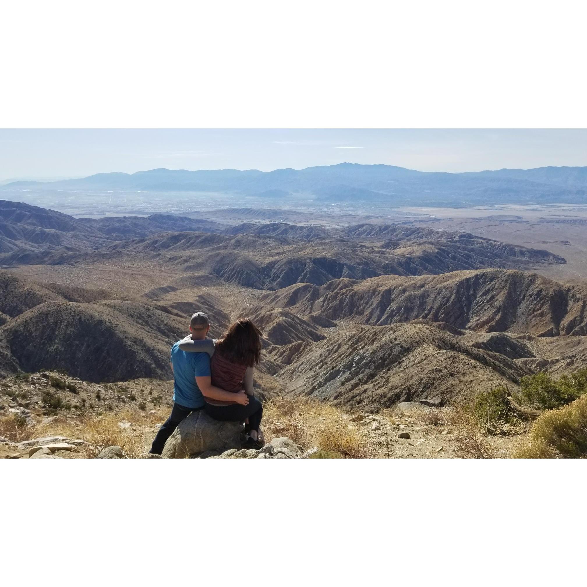 And that's when we fell in love with traveling together.