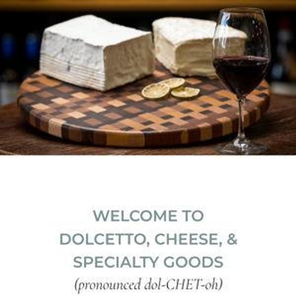 Wine and Cheese monthly subscription at a local shop