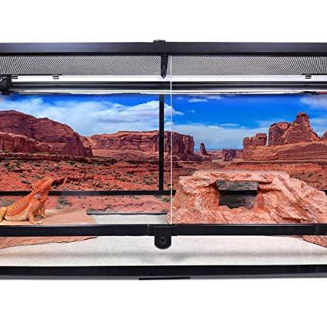 Carolina Custom Cages Terrarium, Extra-Long, 48Lx18Dx18H, Easy Assembly