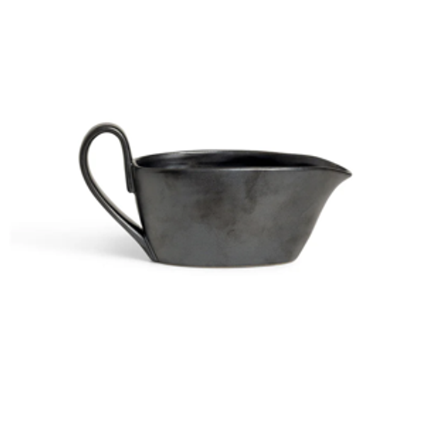 Flow Gravy Boat, Black