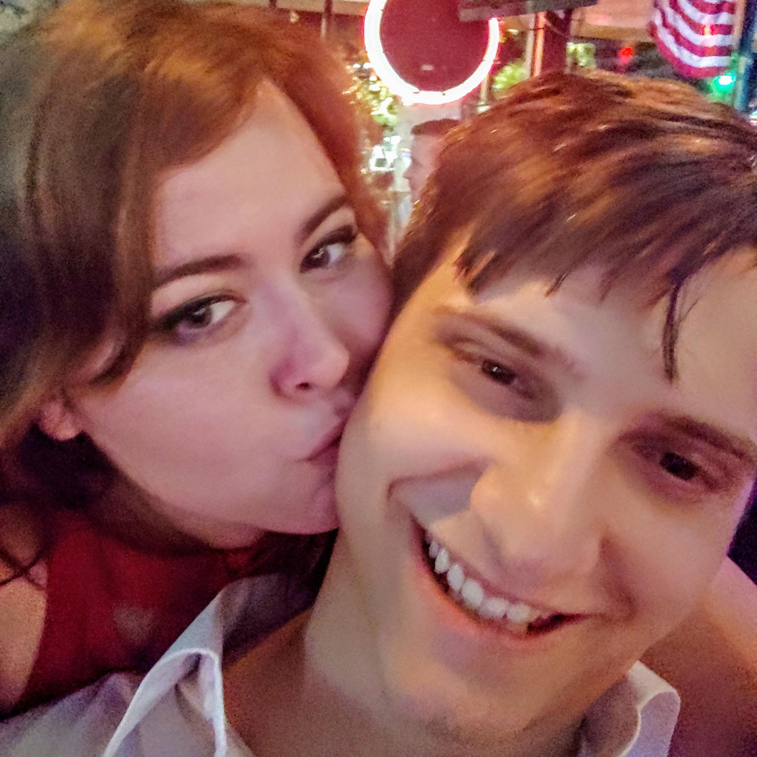 One of our very first photos together almost 8 years ago!
