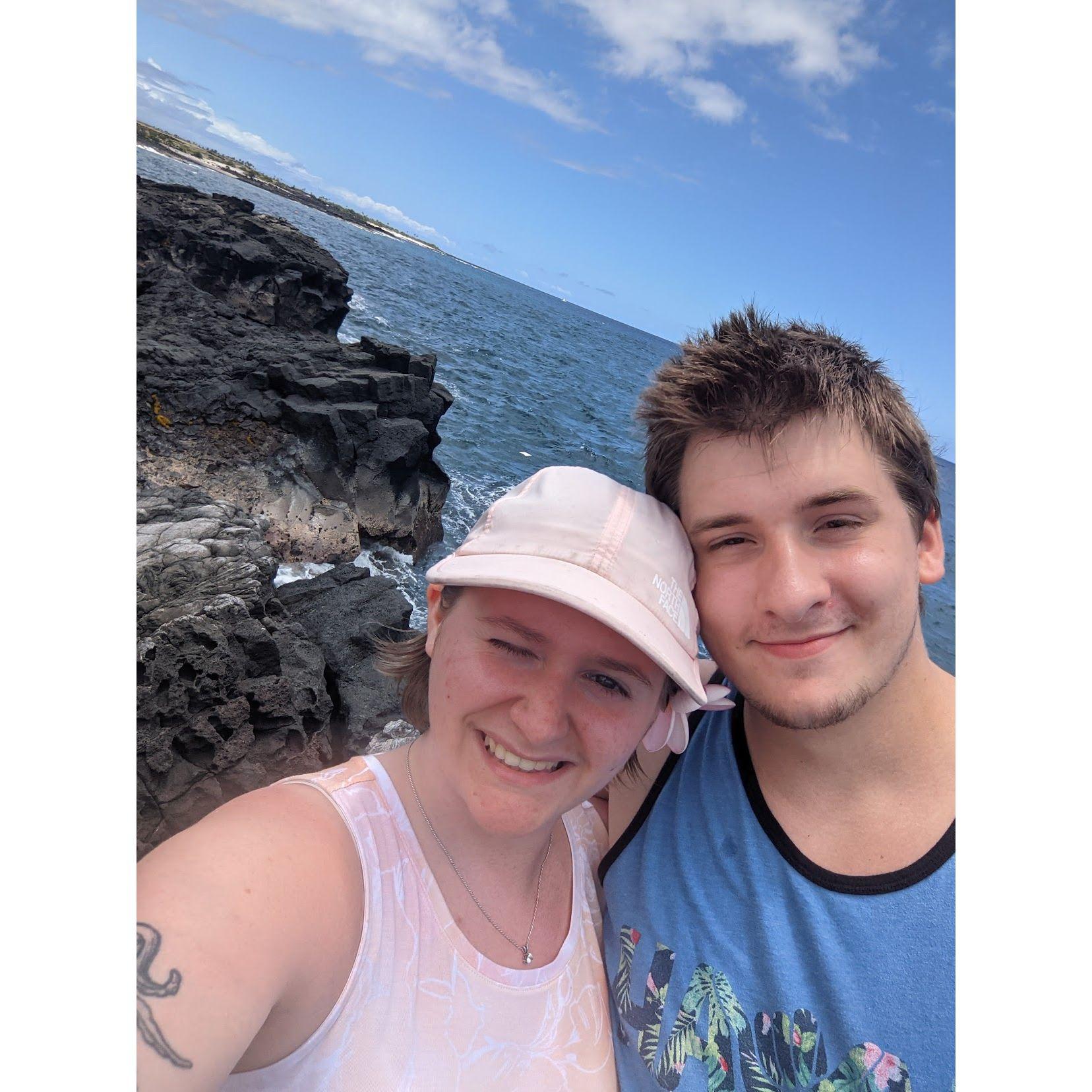 Our trip together to Hawaii! we went with family, but took a mini-trip to the big island to visit Trish's grandpa!