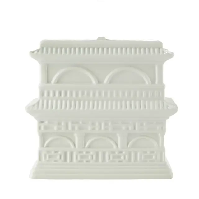 Vern Yip by SKL Home Chinoiserie Toothbrush Holder in White