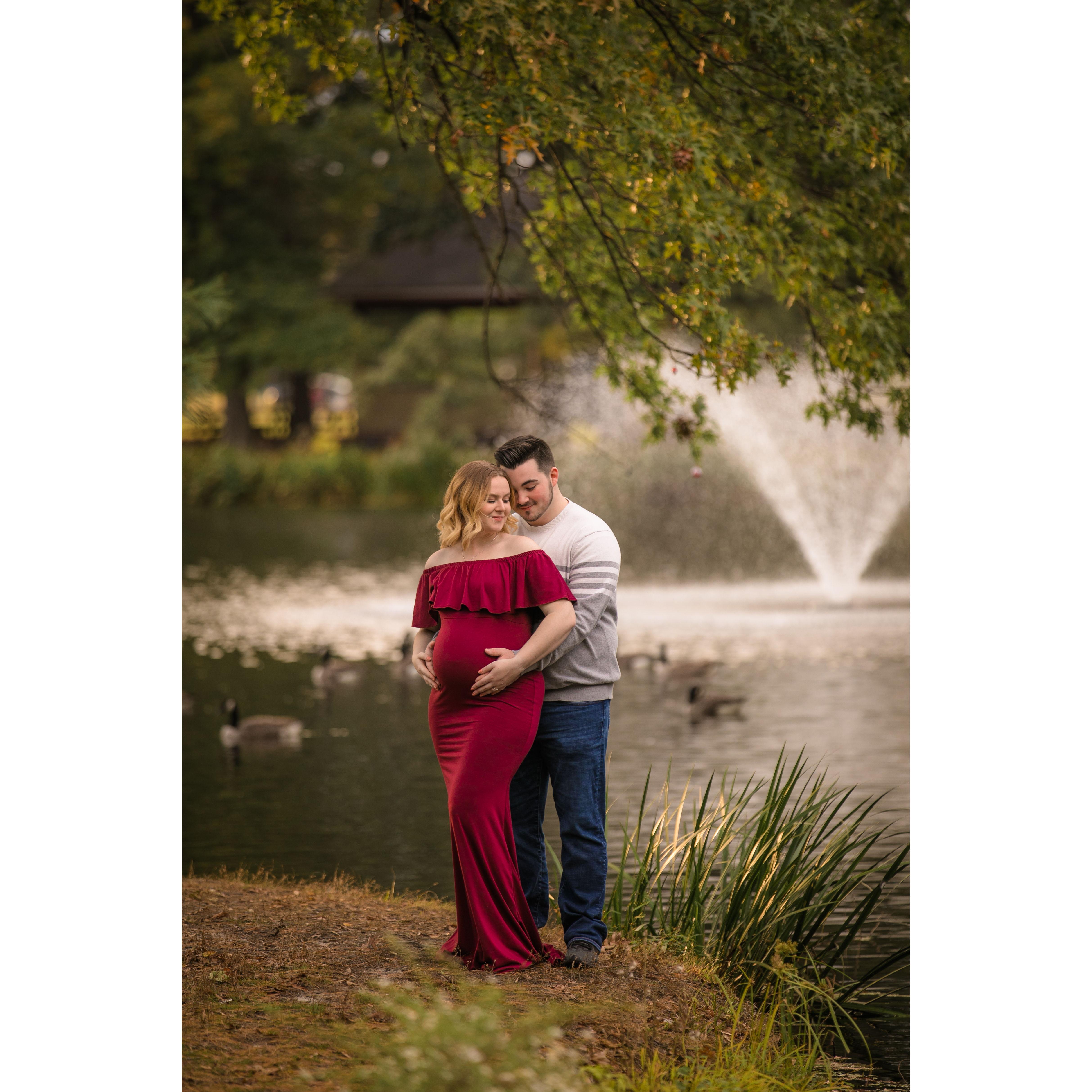 About to welcome our first baby