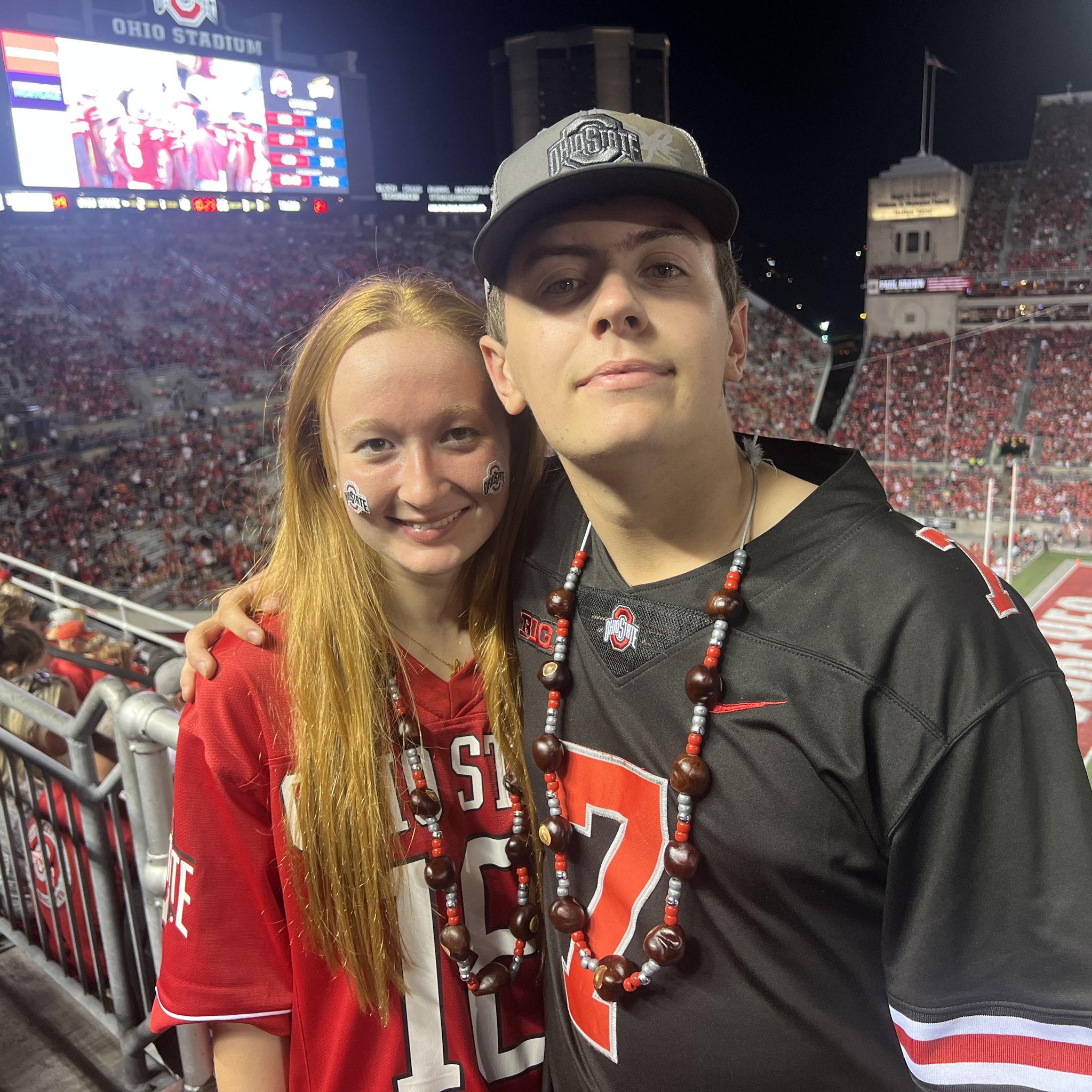 First Ohio State game! GO BUCKS!