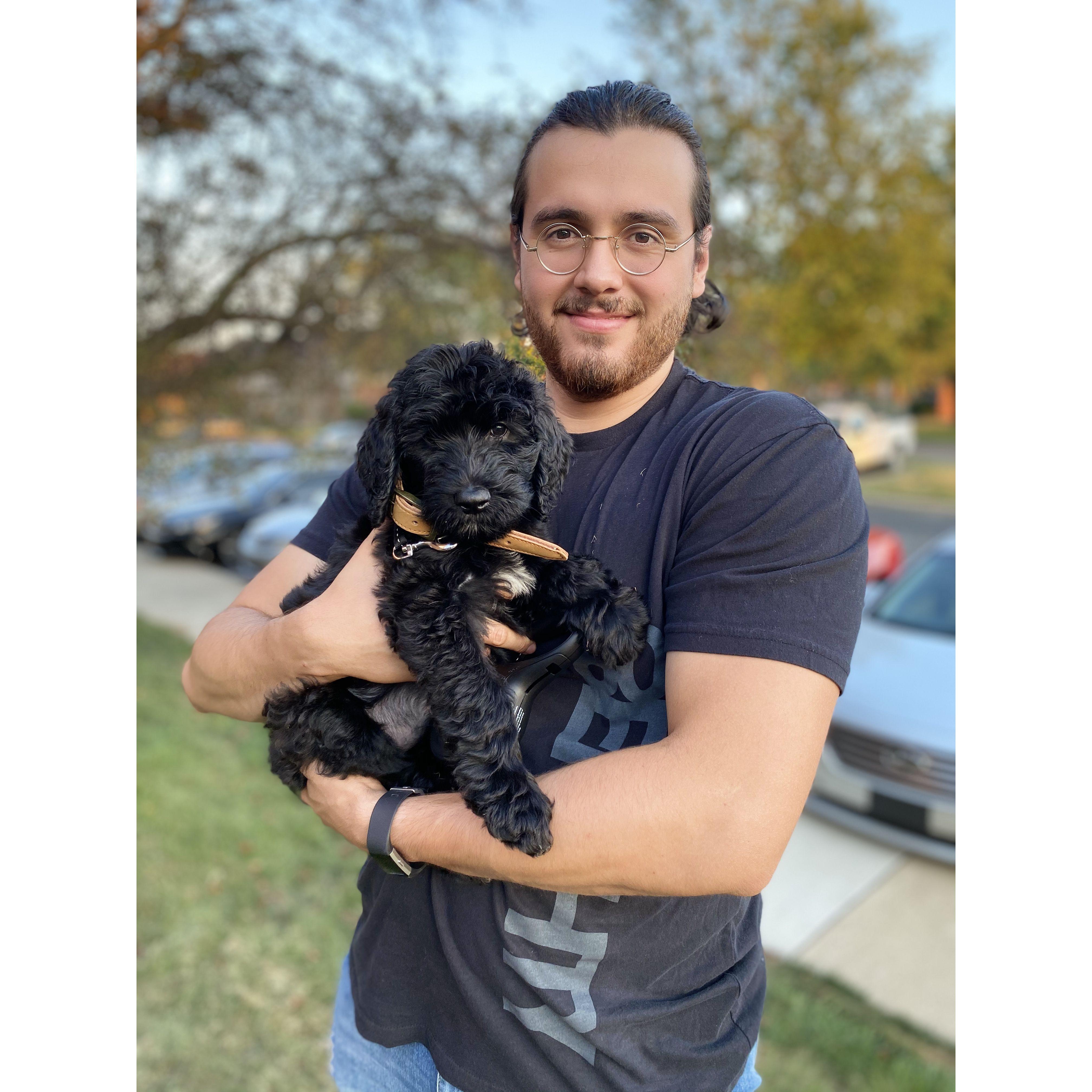 Day one with our baby Mochi girl