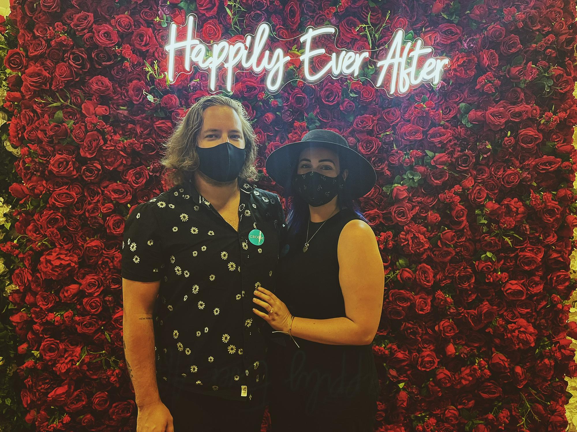 11.13.21 - Checking out a Bridal Expo.