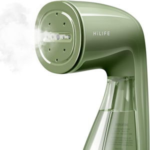 HiLIFE Steamer for Clothes, Portable Handheld Design, 240ml Big Capacity, 700W, Strong Penetrating Steam, Removes Wrinkle, for Home, Office and Travel(ONLY FOR 120V) (Olive Green)