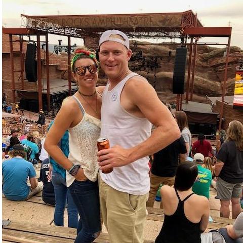 Attending a concert at Red Rocks