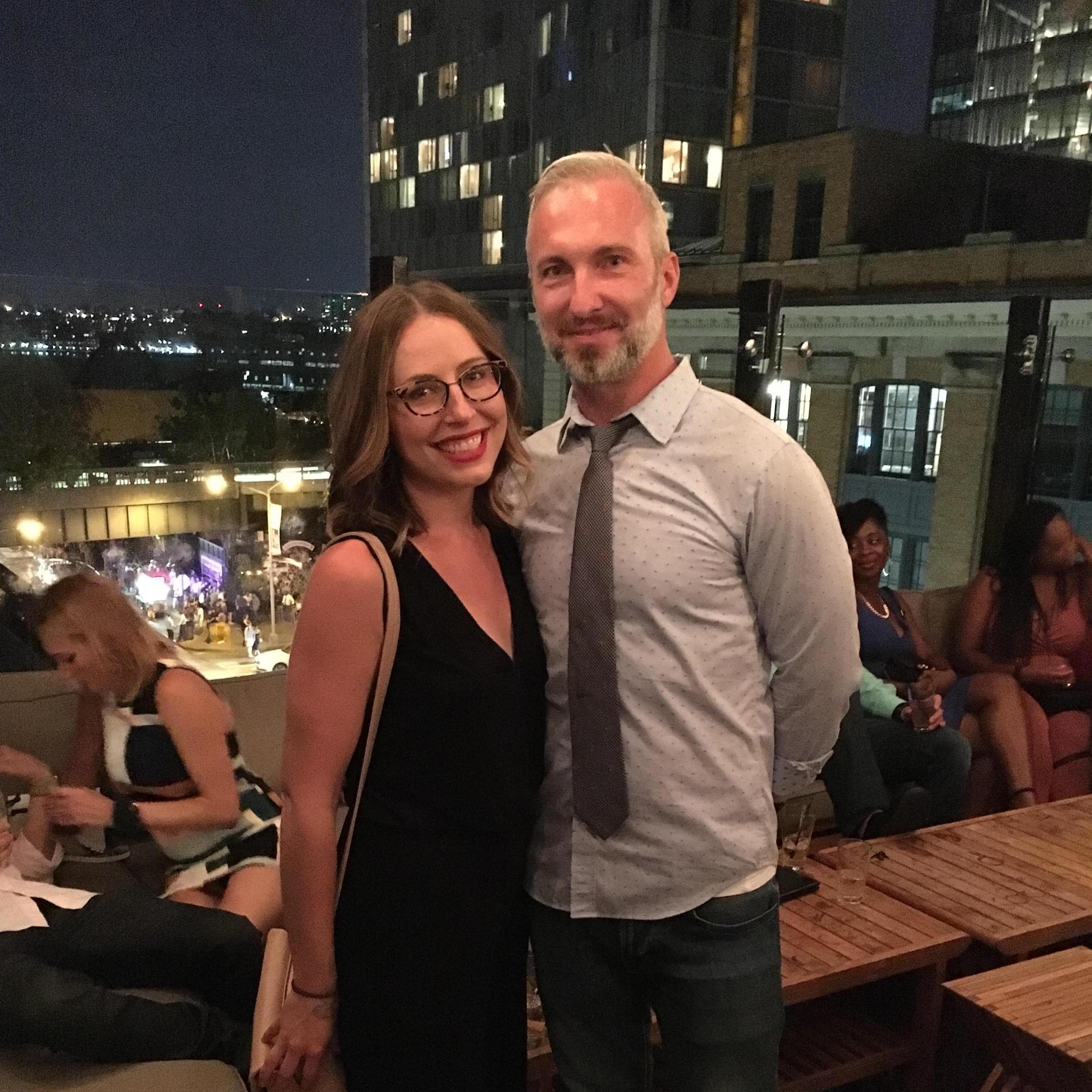 Our 5th anniversary in NYC.