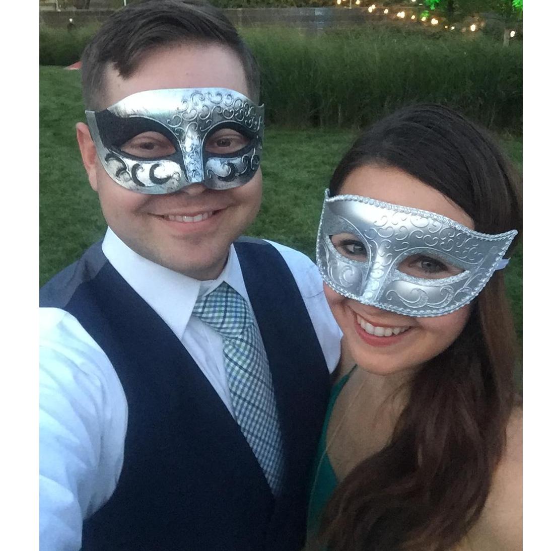 Fun masquerades at the Joselyn Art Museum in Omaha!