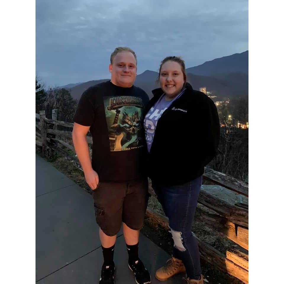 Andrew took me to Gatlinburg for the first time ever, even though I ended up getting pneumonia.