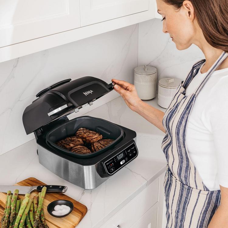 Ninja Foodi Grill Review: The Kitchen Appliance That Can Grill, Roast,  Bake, Air Fry & Dehydrate! - Mumslounge
